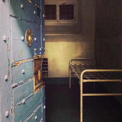 inside of a cell at Shrewsbury Prison