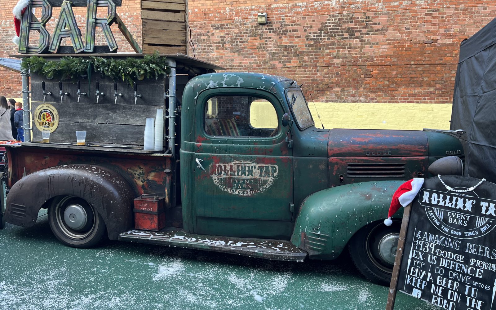 Food Vendor at Shrewsbury Prison Christmas Market