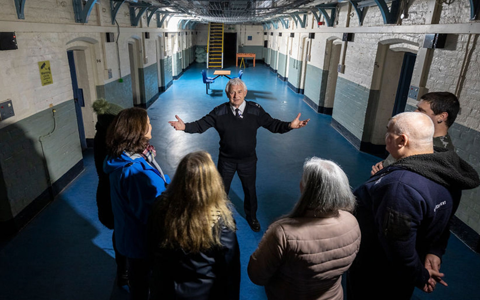 Real Prison Office at Shrewsbury Prison on Guided Tour