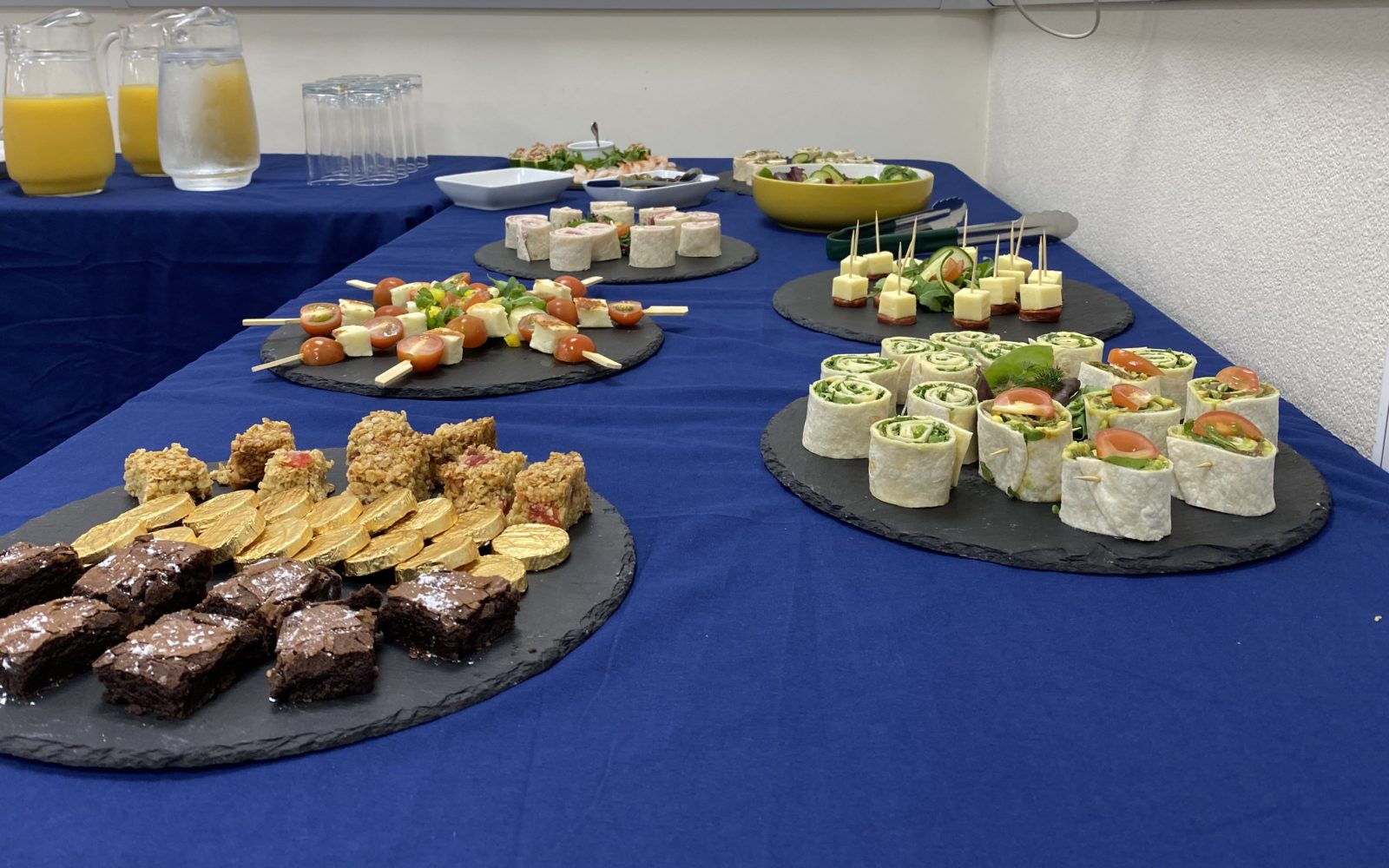 Private Hire Buffet Spread at Shrewsbury Prison