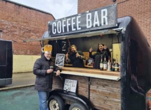 The coffee bar vendor