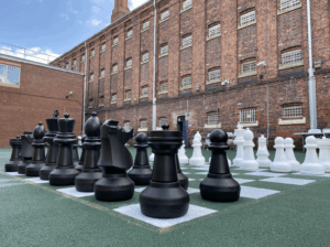 Family-friendly games at Shrewsbury Prison