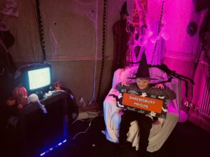 Halloween at Shrewsbury Prison: Spooky Selfie Area